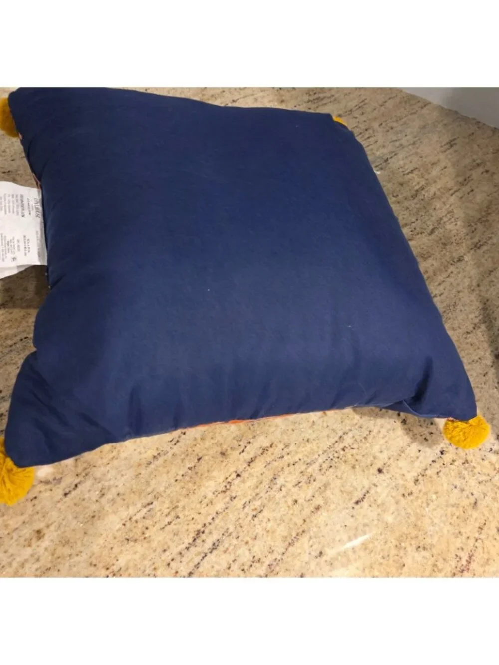 Opalhouse Jungalo 69x80 Quilt & Pillow Blue Rabbit Leaves Stitching
